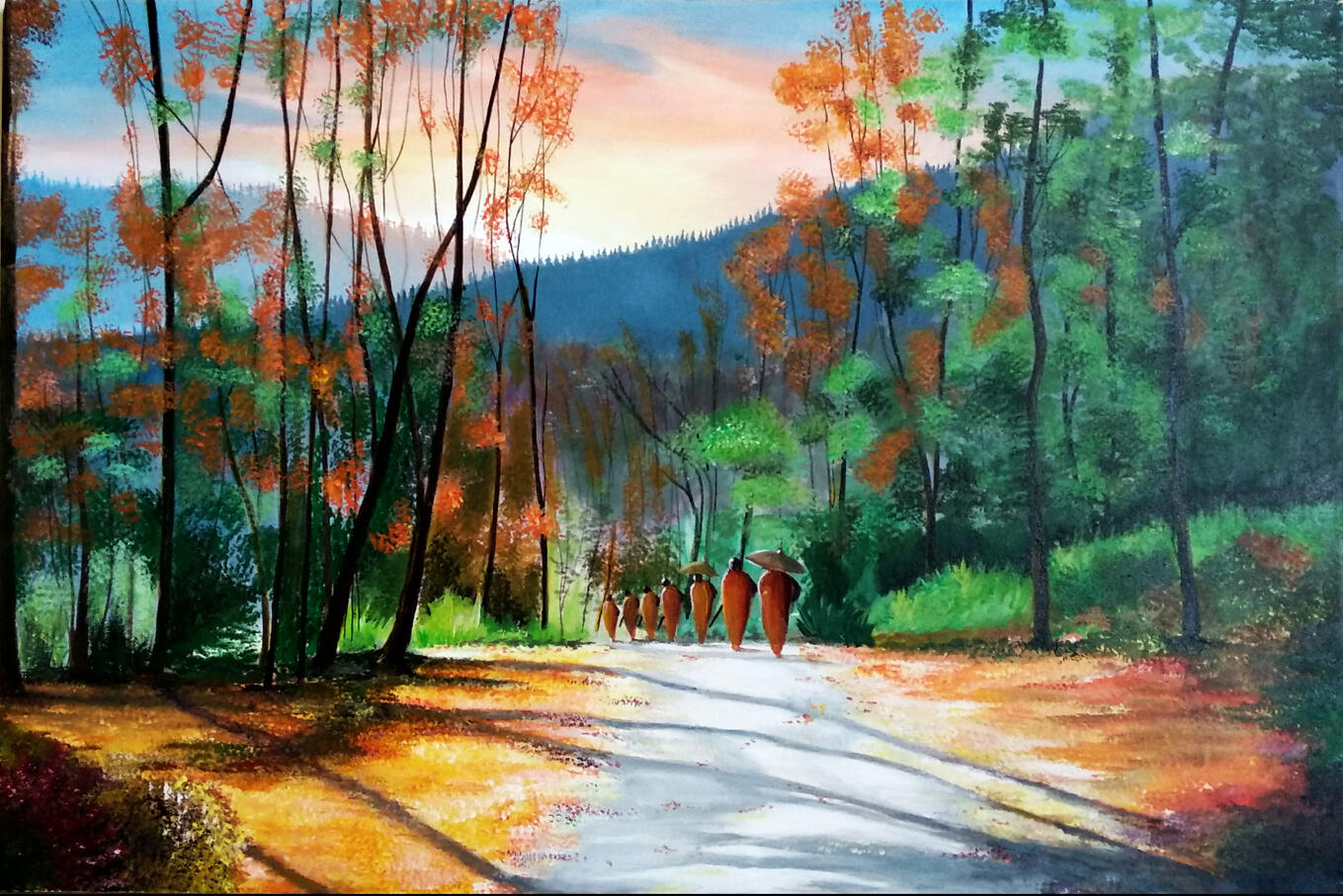 Commissioned artwork - Acrylic on canvas